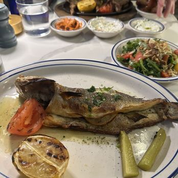 Milos Meze - Lavraki- sea bass - Greek Near Me - San Francisco, California