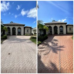 Sharp’s Pressure Cleaning - Cleaned and Sealed