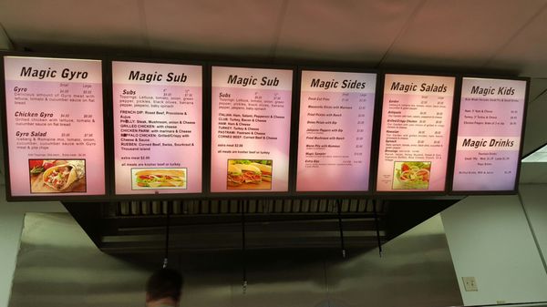 Menu photo 4 Magic Subs and Gyros Barberton, OH