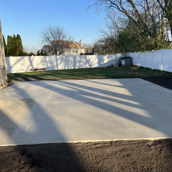 Adrian's Landscape - a concrete patio being laid - Landscaping Near Me - Mundelein, Illinois