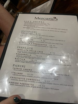 Menu photo 6 Mercurio’s Pittsburgh, PA