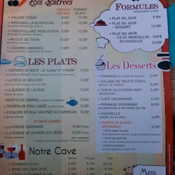 L'Alpage - La carte