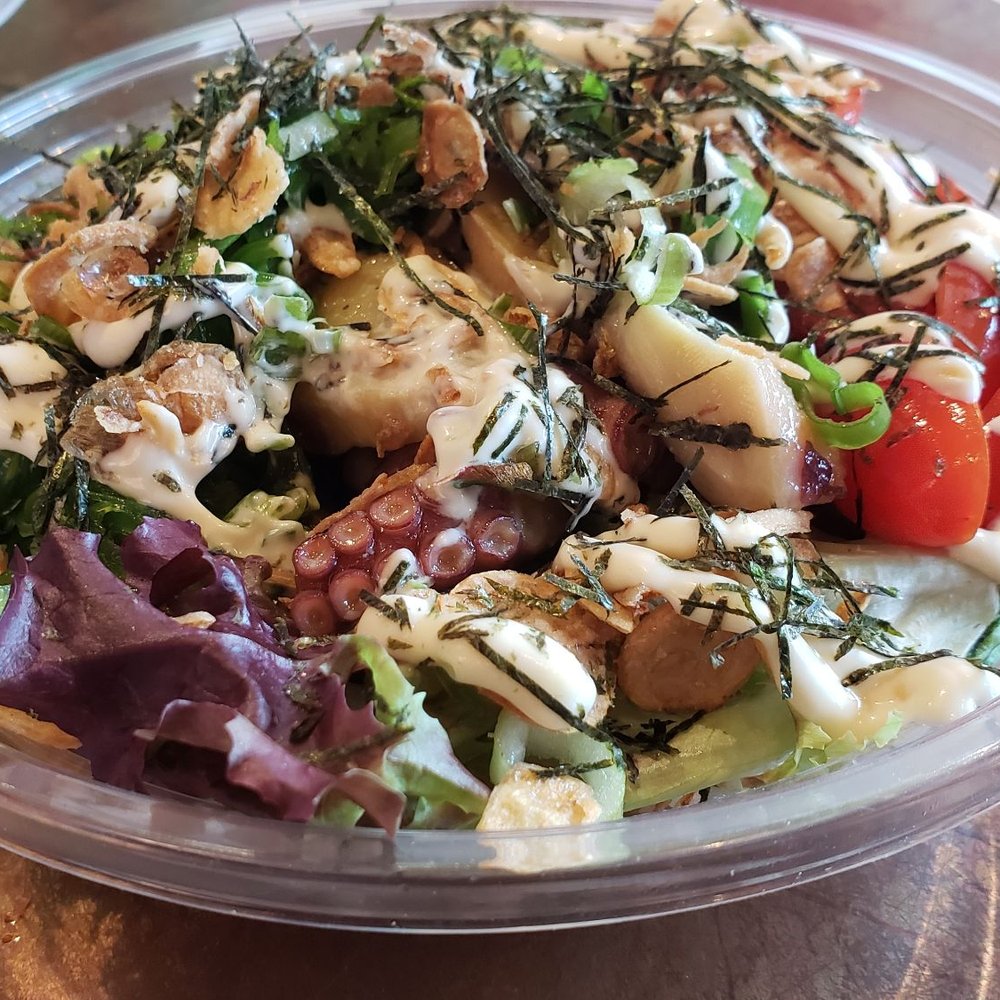 Poke Guys - Octopus Wasabi Bowl - Poke Near Me - Markham, Ontario Poke Guys - Octopus Wasabi Bowl - Poke Near Me - Markham, Ontario