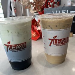 7 Leaves Cafe - Vietnamese coffee and green Thai tea