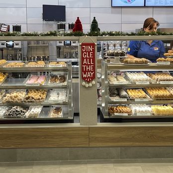 Dunkin' -  a display of donuts and pastries - Donuts Near Me - Saint George, South Carolina