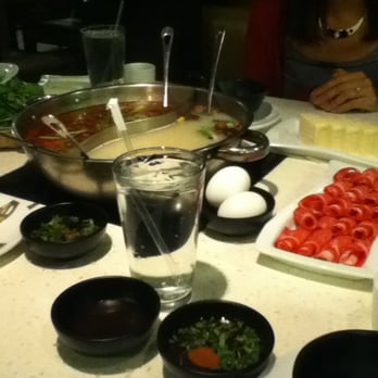 Happy Lamb Hot Pot - Ying and yang soup base - Chinese Near Me - Flushing, New York Happy Lamb Hot Pot - Ying and yang soup base - Chinese Near Me - Flushing, New York