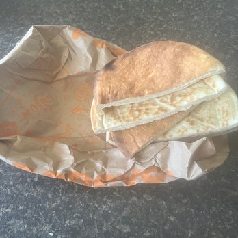 Mashawee Stop - Pita in popeye bag - Mediterranean Near Me - Westerville, Ohio