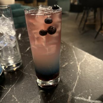 Euphoria Kitchen and Kocktails - Infused Blue Dream Spritz - American Near Me - St. Louis, Missouri Euphoria Kitchen and Kocktails - Infused Blue Dream Spritz - American Near Me - St. Louis, Missouri