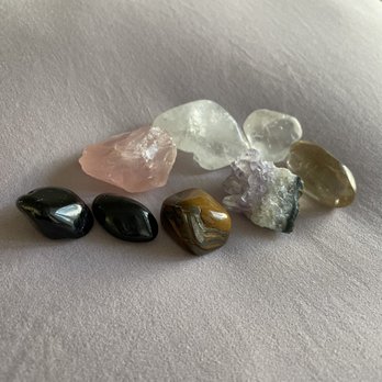 Stone Room - Rose quartz, clear quartz, citrine, amethyst, tiger's eye, black tourmaline - Jewelry Near Me - Albany, California Stone Room - Rose quartz, clear quartz, citrine, amethyst, tiger's eye, black tourmaline - Jewelry Near Me - Albany, California