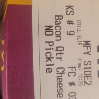 McDonald's - a ticket for the restaurant - Fast Food Near Me - Buellton, California McDonald's - a ticket for the restaurant - Fast Food Near Me - Buellton, California