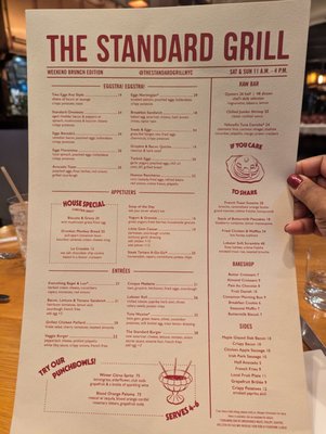 Menu photo 6 The Standard Grill New York, NY Menu photo 6 The Standard Grill New York, NY