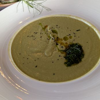 Lucia Restaurant & Bar - Harvest Veg Bisque (completely plant based) - New American Near Me - Carmel Valley, California Lucia Restaurant & Bar - Harvest Veg Bisque (completely plant based) - New American Near Me - Carmel Valley, California
