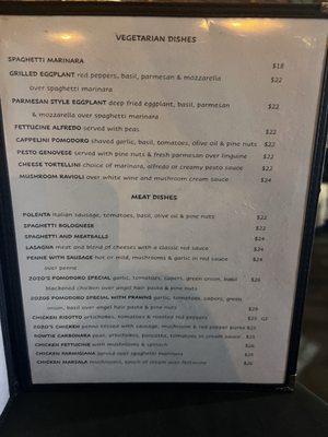 Menu photo 4 Zozo's Ristorante Reno, NV Menu photo 4 Zozo's Ristorante Reno, NV
