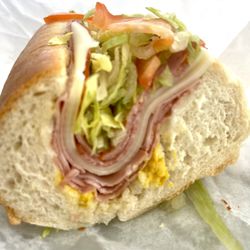 Italian Sub (the half my husband hadn't eaten before I could take a photo)