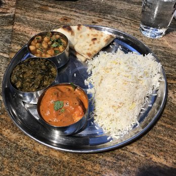 Kabob and Curry - Saturday lunch special - chicken tikka masala, chana masa, saag paneer, rice, naan - Indian Near Me - Providence, Rhode Island Kabob and Curry - Saturday lunch special - chicken tikka masala, chana masa, saag paneer, rice, naan - Indian Near Me - Providence, Rhode Island