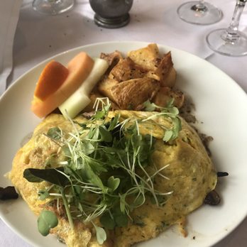 Golden Pheasant Inn - Mushroom/Swiss omelet. - New American Near Me - Erwinna, Pennsylvania