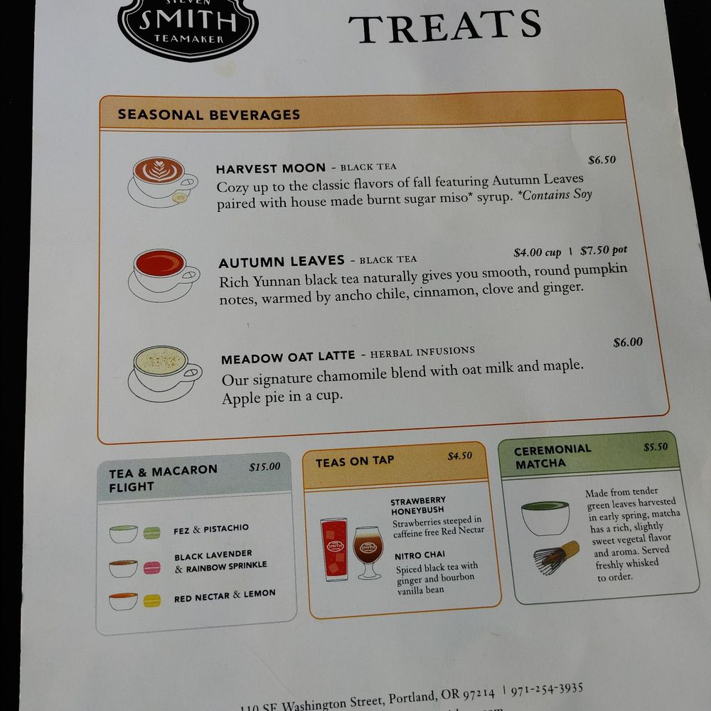 Smith Teamaker - Tea Rooms Near Me - Portland, Oregon