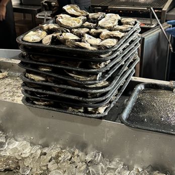 Roux 61 Seafood & Grill - They just shucked these....31-bags so far!! - Seafood Near Me - Natchez, Mississippi