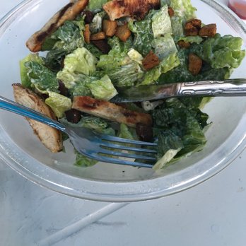 Eckart’s Luncheonette - A delicious chicken Caesar salad - Breakfast & Brunch Near Me - Westhampton Beach, New York Eckart’s Luncheonette - A delicious chicken Caesar salad - Breakfast & Brunch Near Me - Westhampton Beach, New York