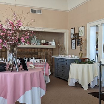 Spring Tea Garden - Everyone gets a different tea setting. So eclectic and fun! - Tea Rooms Near Me - Fullerton, California Spring Tea Garden - Everyone gets a different tea setting. So eclectic and fun! - Tea Rooms Near Me - Fullerton, California