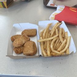 McDonald's - 10 pc. Chicken McNuggets Meal  Crispy, hot, delicious.