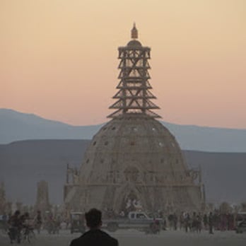 Burning Man - The Temple, before the burn . . . - Festivals Near Me