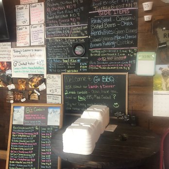 G’s BBQ - Menu - Barbeque Near Me - Starke, Florida