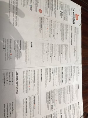 Menu photo 2 Busaba Soho Soho, XGL