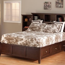 BedRooms Plus - McKenzie Storage Bookcase Bed
