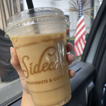 Sidecar Doughnuts & Coffee - Vanilla Latte - Donuts Near Me - Costa Mesa, California Sidecar Doughnuts & Coffee - Vanilla Latte - Donuts Near Me - Costa Mesa, California