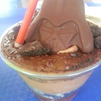 Galactic Grill - Darth by chocolate dessert - American Near Me - Anaheim, California