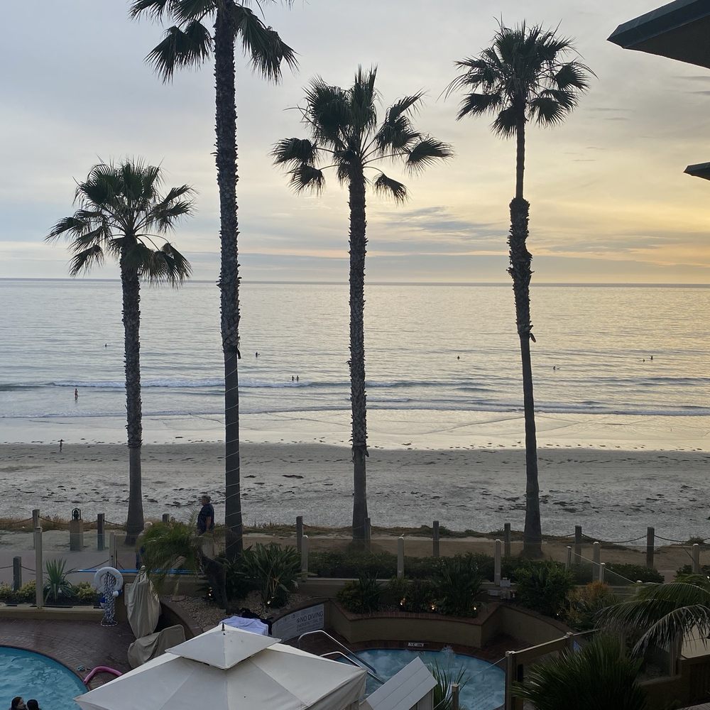 Ocean front views from room