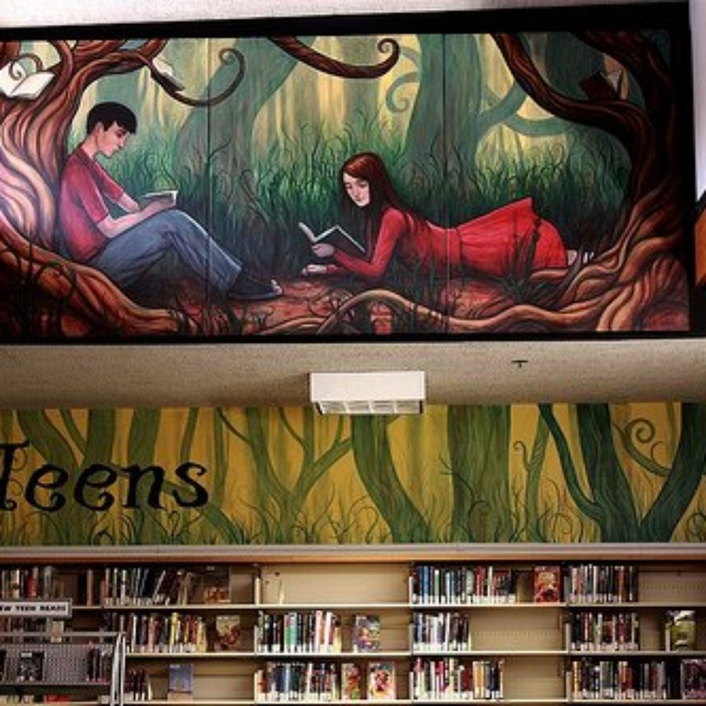 Escondido Public Library - Teen mural by Kelly Vivanco - Libraries Near Me - Escondido, California Escondido Public Library - Teen mural by Kelly Vivanco - Libraries Near Me - Escondido, California