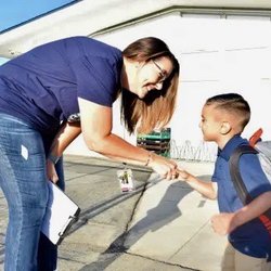 Third grade teacher, Ms. Robson