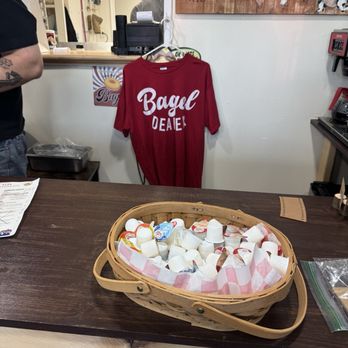 Bagel Barn - Nice selection of flavored creamers - Bagels Near Me - Mt. Juliet, Tennessee
