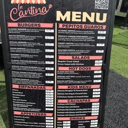 la cantina - Menu