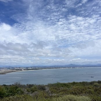 Old Point Loma Lighthouse - Coastal view from the top of the hill - Landmarks & Historical Buildings Near Me - San Diego, California Old Point Loma Lighthouse - Coastal view from the top of the hill - Landmarks & Historical Buildings Near Me - San Diego, California