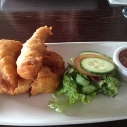 Zyka - Cajun chicken strips.