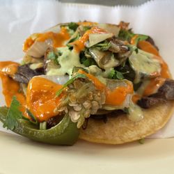El Taco Encebollado - Taco de Lomo Encebollado- Muy muy sabrosos