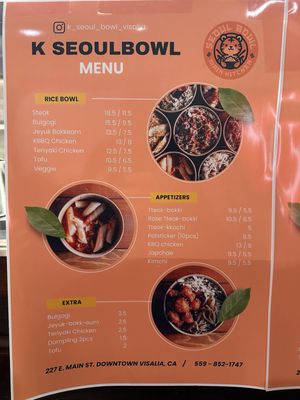 Menu photo 3 K seoul Bowl Visalia, CA Menu photo 3 K seoul Bowl Visalia, CA