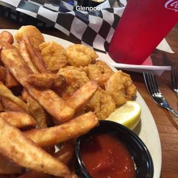 Santa Fe Cattle - This was the fried shrimp from the lunch menu. - Steakhouses Near Me - Sapulpa, Oklahoma