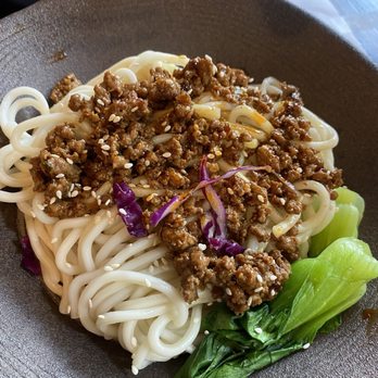Dumpling Hours - Dan Dan Sesame Paste Dry Noodles - Dim Sum Near Me - Oakland, California