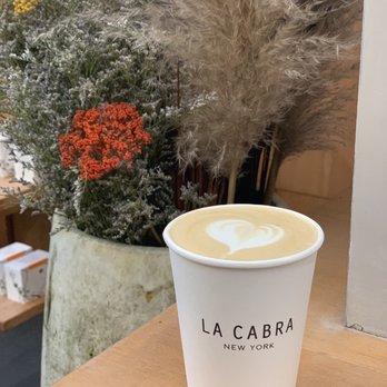 La Cabra - Espresso with milk - Bakeries Near Me - New York, New York La Cabra - Espresso with milk - Bakeries Near Me - New York, New York