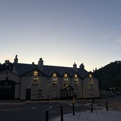 Powerscourt Arms Hotel - Sunset over the hotel in the quaint square of Enniskerry