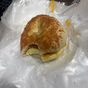 Barry Bagels - Dublin - Bacon Egg and Cheese on Asiago Bagel - Bagels Near Me - Dublin, Ohio