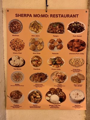 Menu photo 2 Sherpa Momo Lisbon, 11