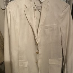 Ruined jacket after dry cleaning