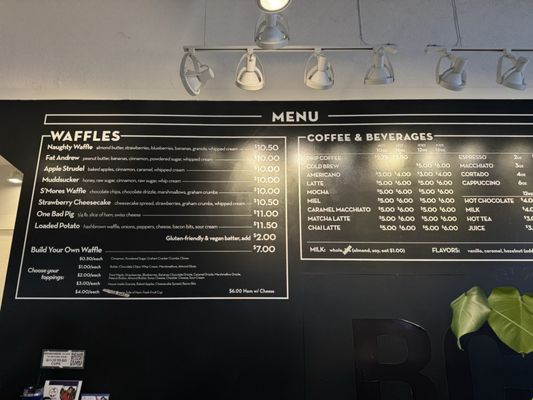 Black Coffee and Waffle Bar by null