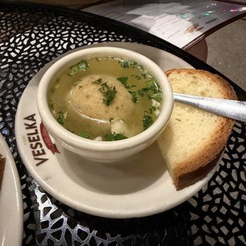 Veselka - Matzoh Ball cup - Ukrainian Near Me - New York, New York Veselka - Matzoh Ball cup - Ukrainian Near Me - New York, New York