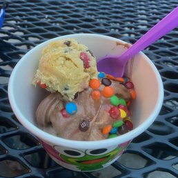 a scoop of ice cream a scoop of ice cream